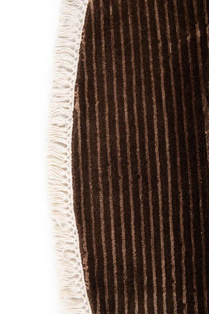 6' 7 x 6' 7 Hand Knotted Darya Wool Round Rug