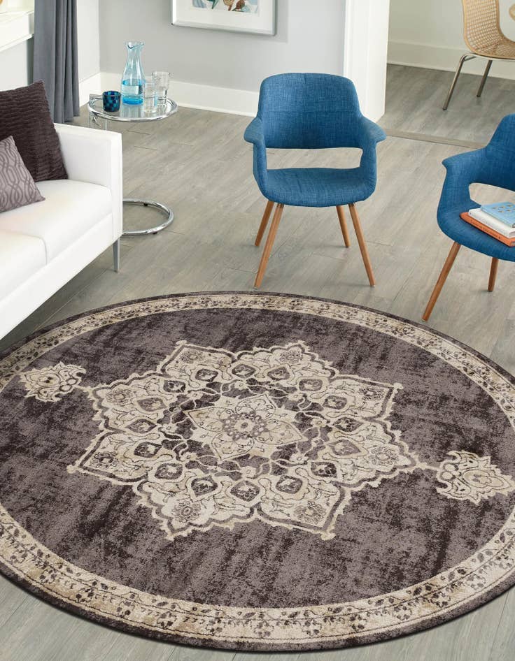 Detail image of 4' x 4' Eden Round Rug