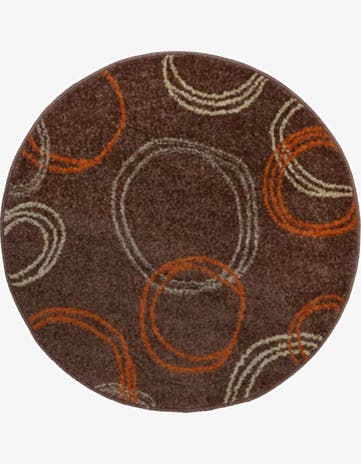 3' 3 x 3' 3 Equinox Round Rug