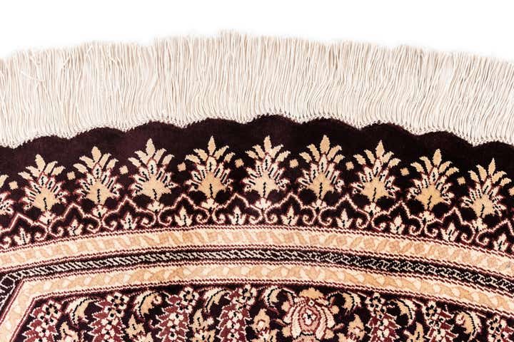 200cm x 200cm Ghom Silk Round Rug