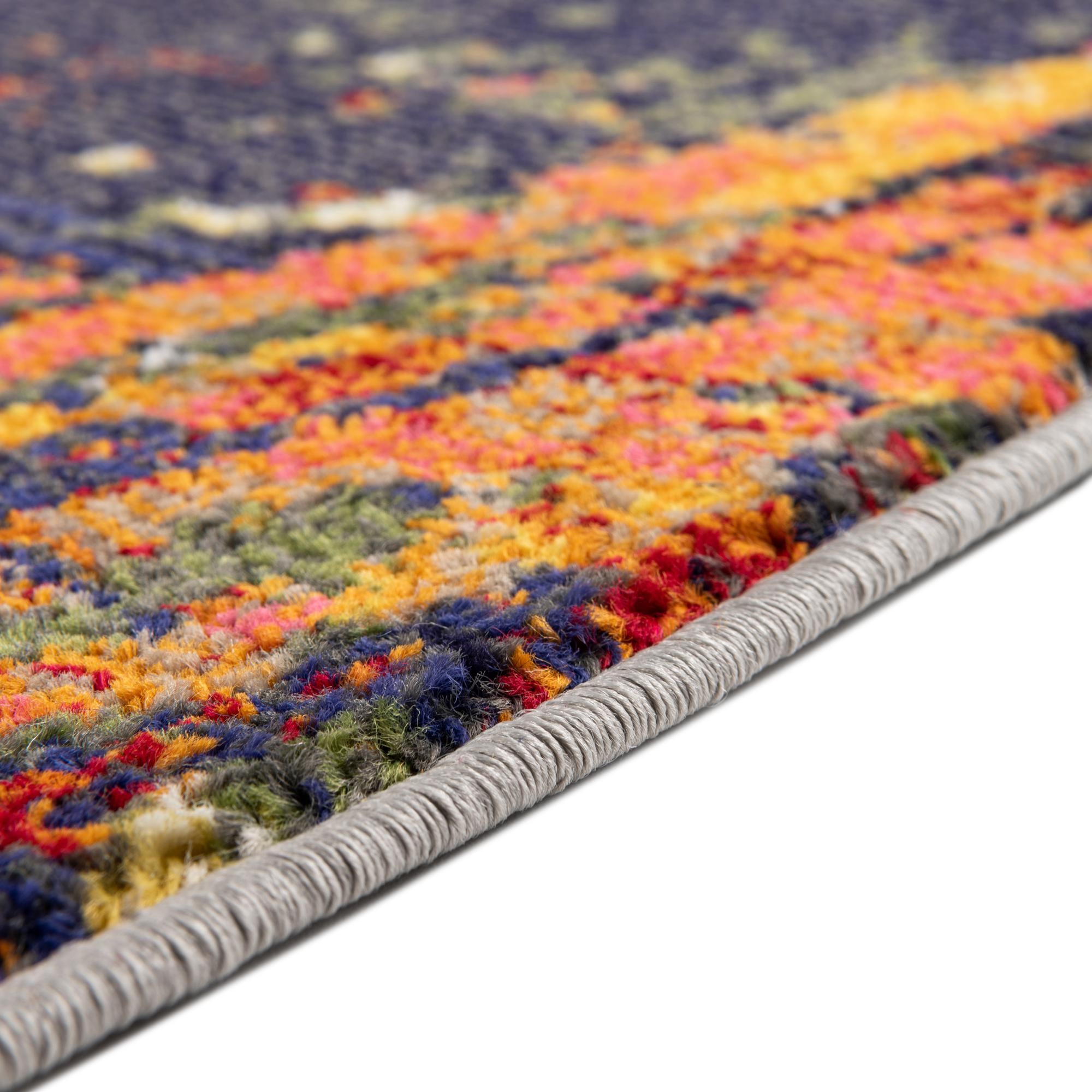 5' 3 x 5' 3 Washable Haerfest Round Rug