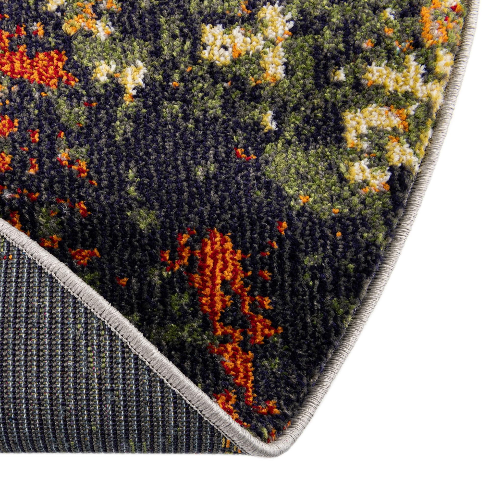 5' 3 x 5' 3 Washable Haerfest Round Rug