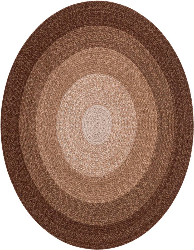 Detail image of 3' 1 x 3' 1  Hand Hand Braided Wool Round Rug