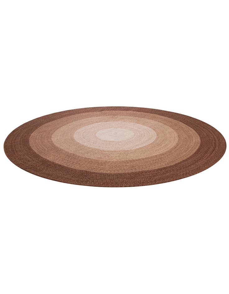 Detail image of 7' 10 x 7' 10 Hand Braided Wool Round Rug