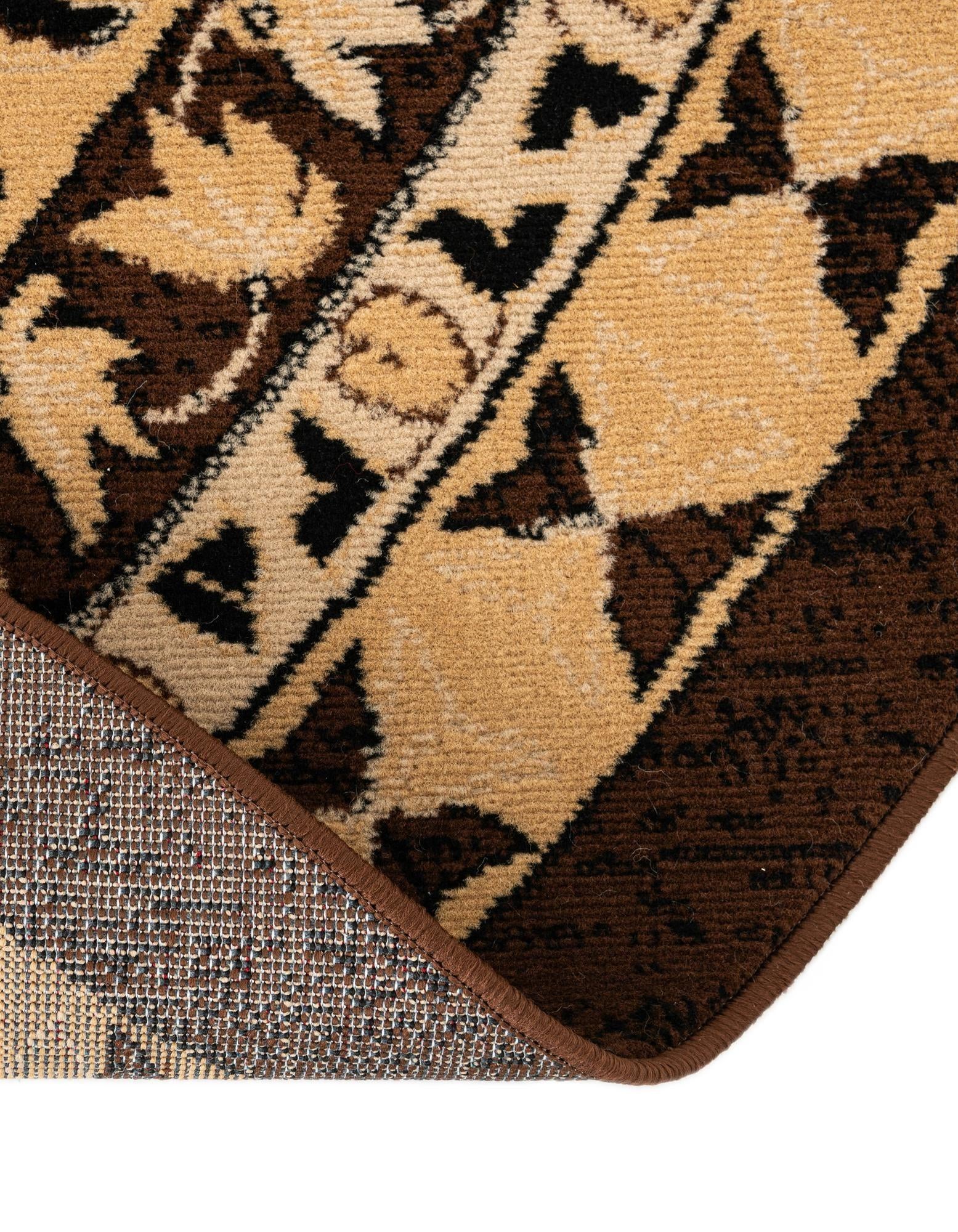7' 10 x 7' 10 Heriz Design Round Rug