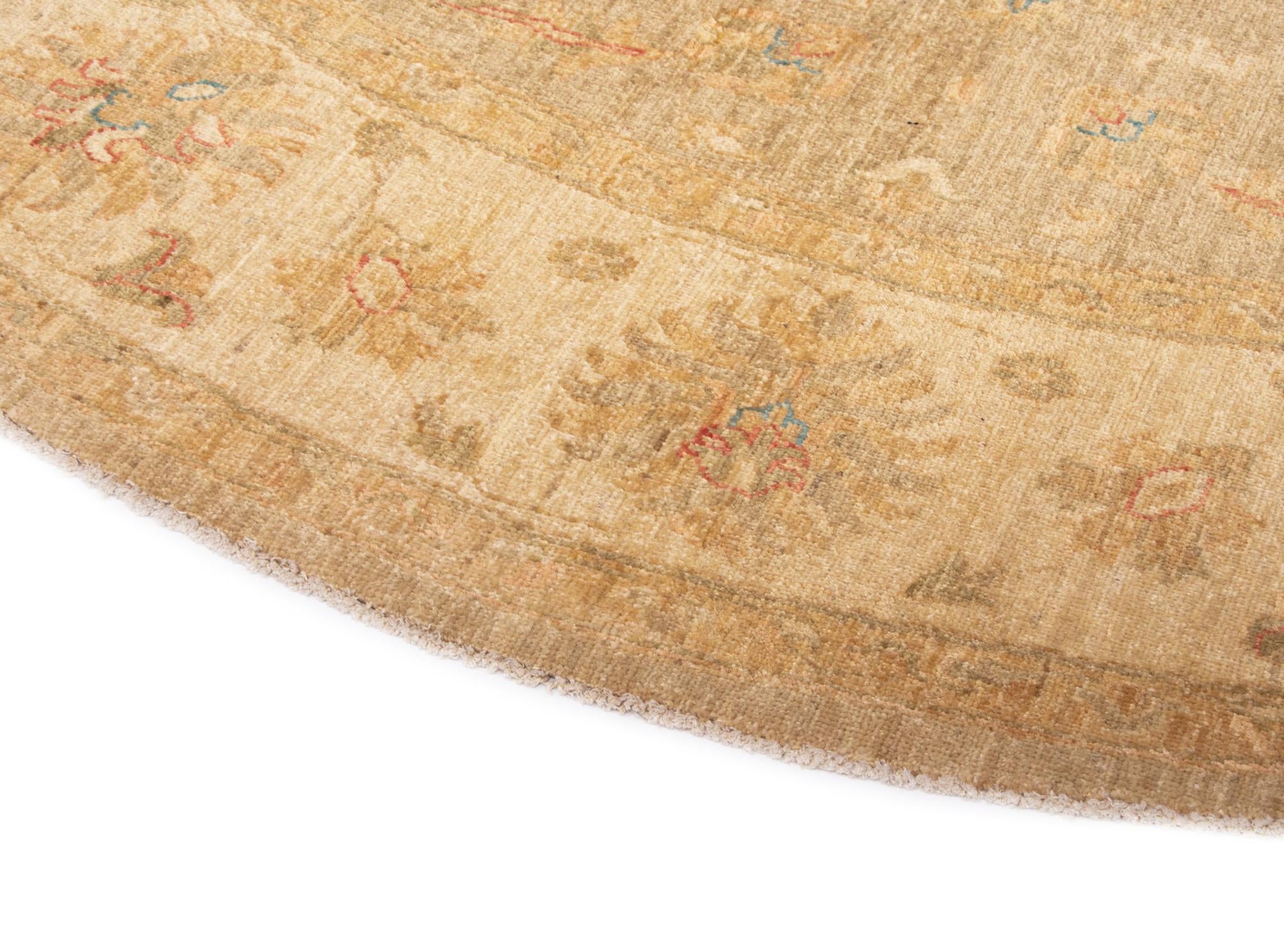 8' 2 x 8' 4 Kaizar Wool Round Rug