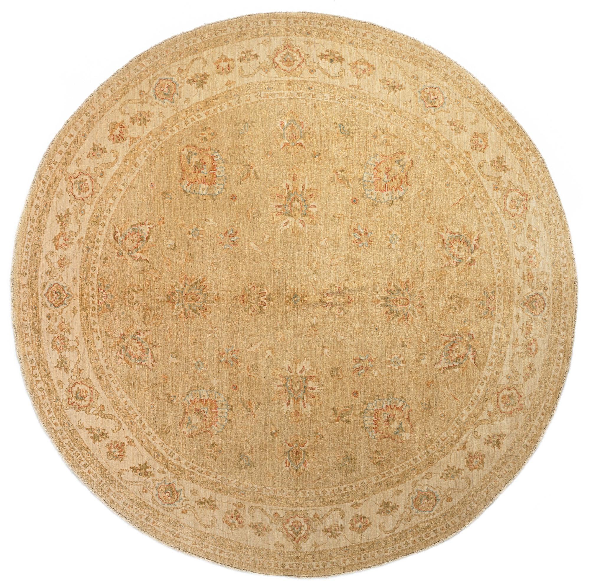 9' 6 x 9' 6 Kaizar Wool Round Rug