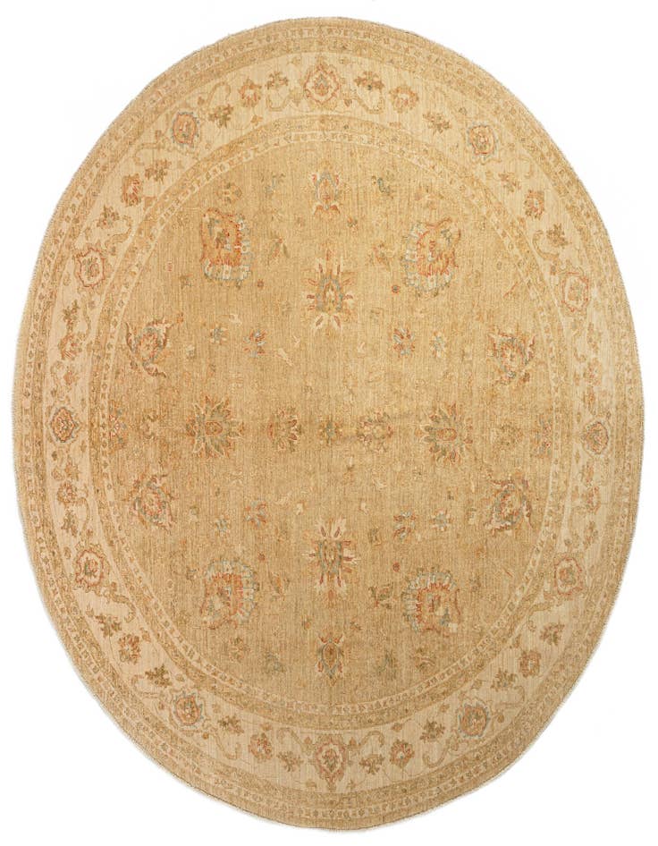 Detail image of 9' 6 x 9' 6 Kaizar Wool Round Rug