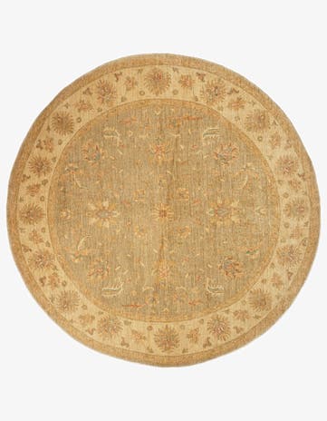 8' 2 x 8' 4 Kaizar Wool Round Rug