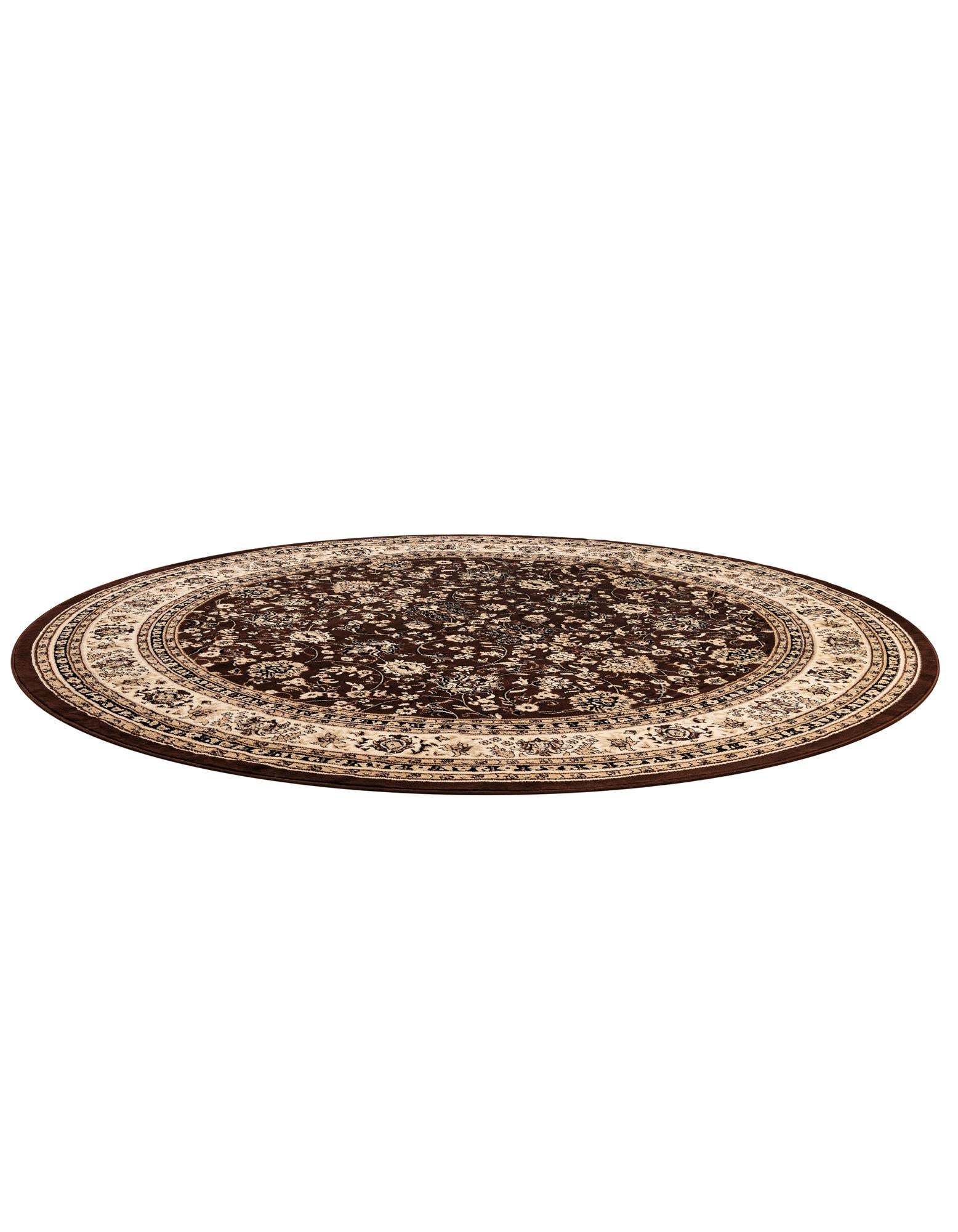 10' x 10' Kashan Design Round Rug