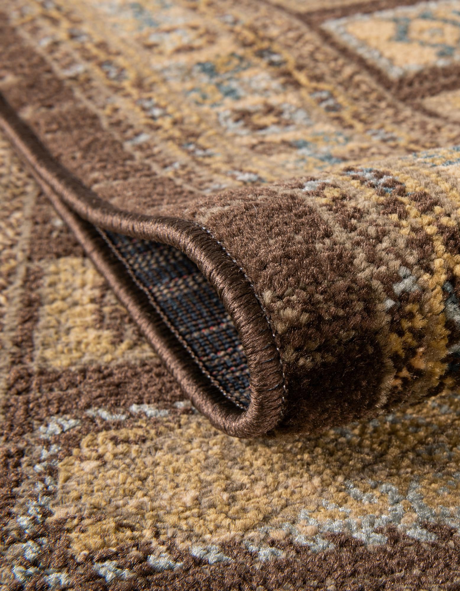 8' x 8' Kashkuli Gabbeh Round Rug