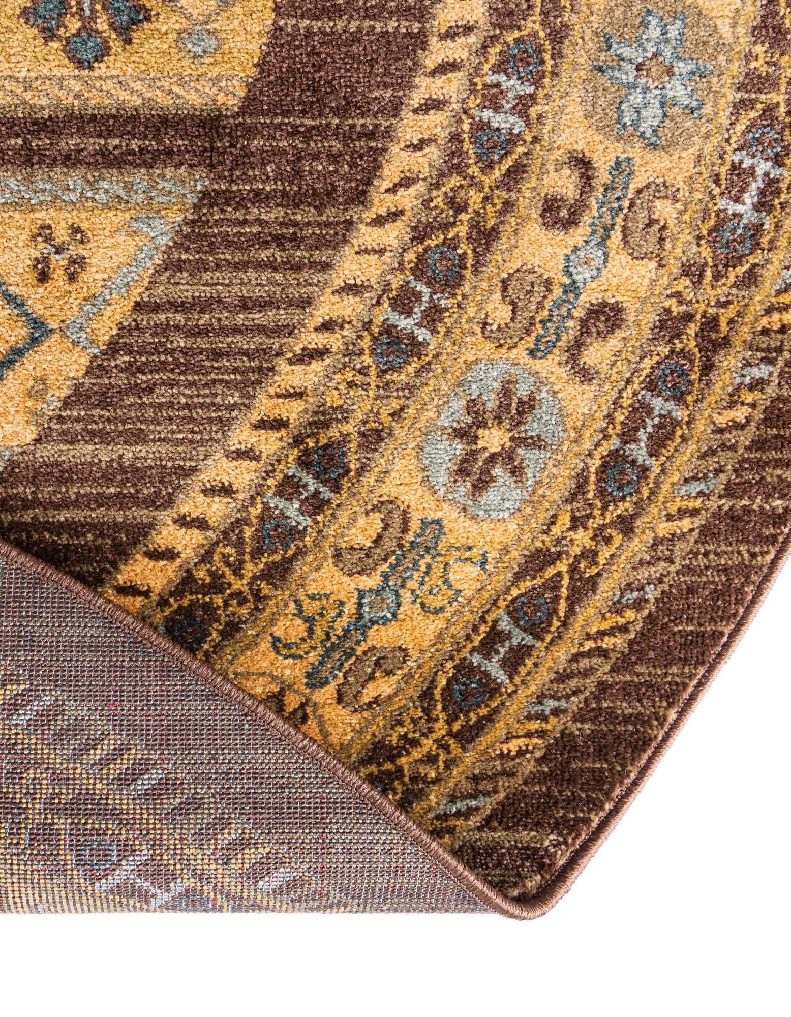 8' x 8' Kashkuli Gabbeh Round Rug