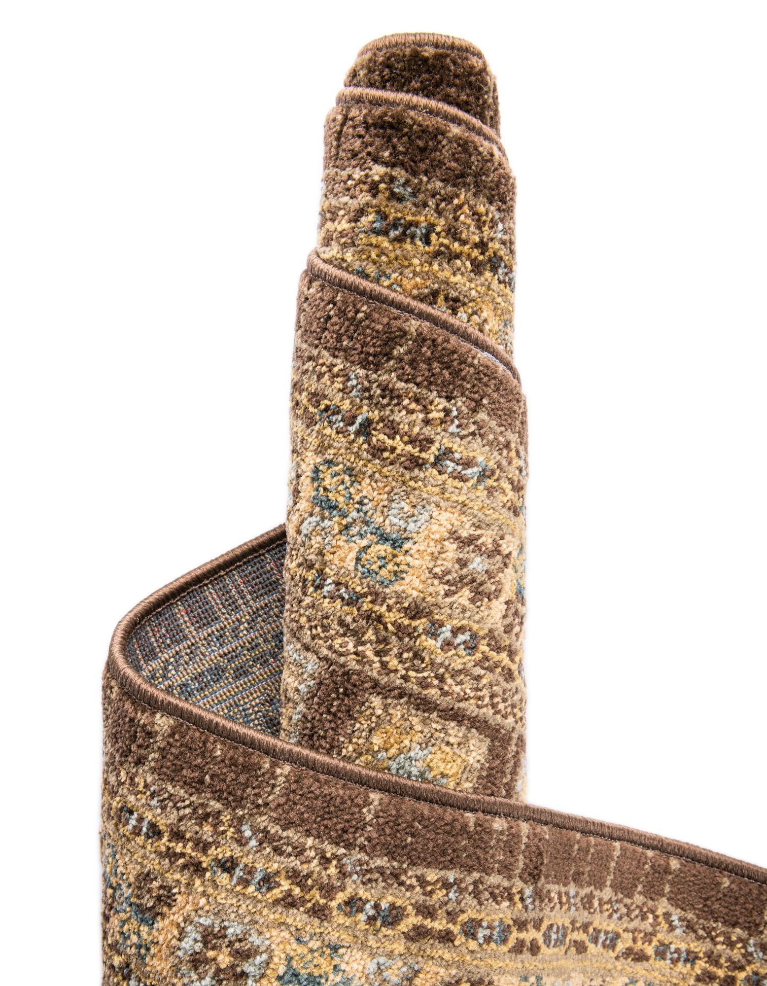 8' x 8' Kashkuli Gabbeh Round Rug