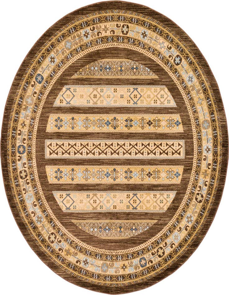 Detail image of 8' x 8' Kashkuli Gabbeh Round Rug