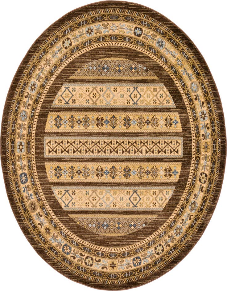 Detail image of 6' x 6' Kashkuli Gabbeh Round Rug