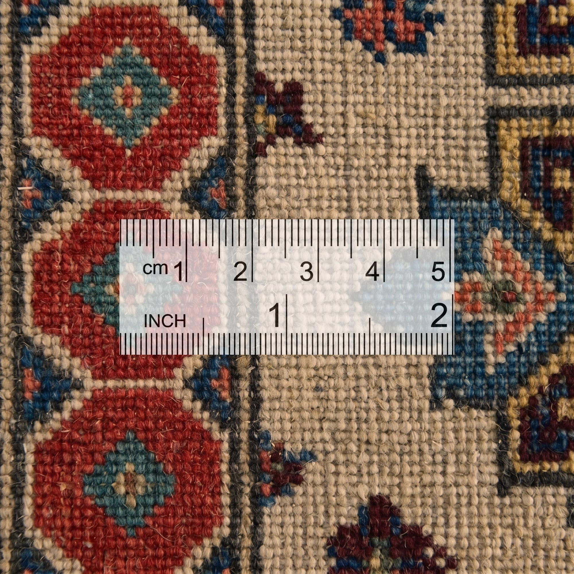 8' 1 x 8' 3 Hand Knotted Kazak Round Rug