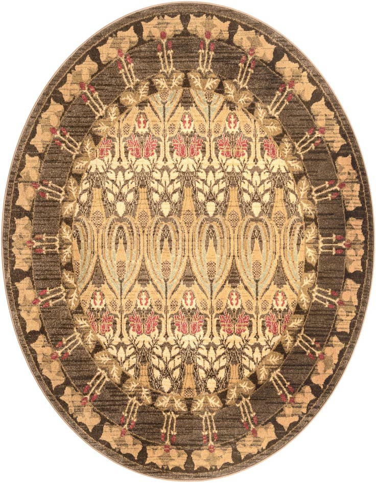 Detail image of 5' x 5' Kensington Round Rug