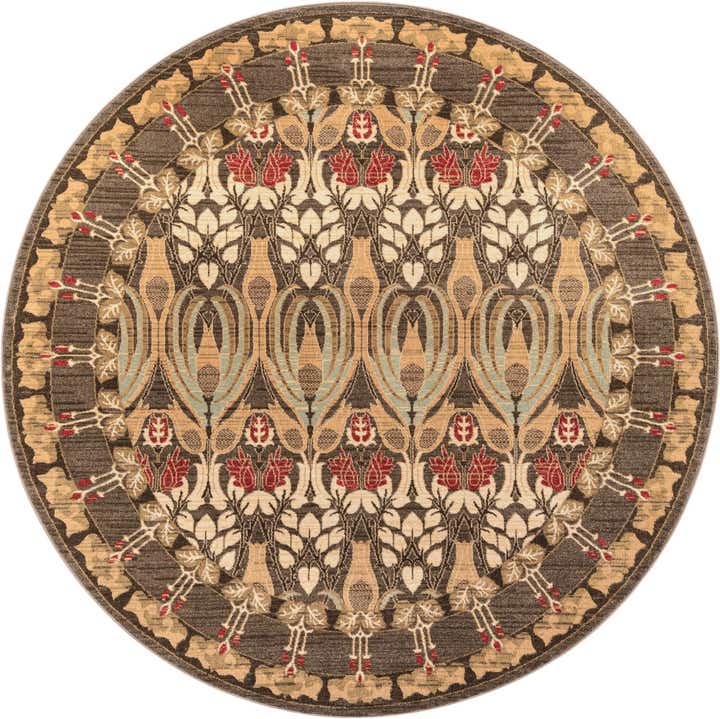 245cm x 245cm Kensington Tapis Rond