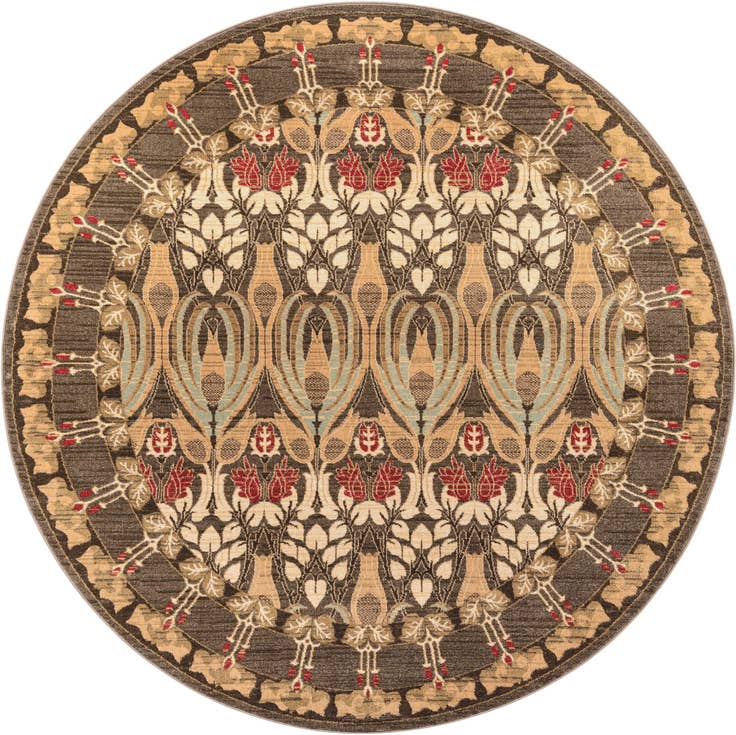 Vue détaillée : 245cm x 245cm Kensington Tapis Rond