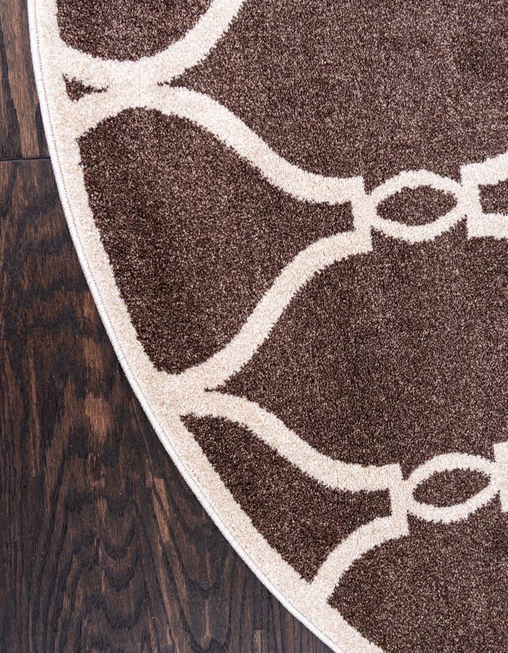 Detail image of 8' x 8' Lattice Round Rug