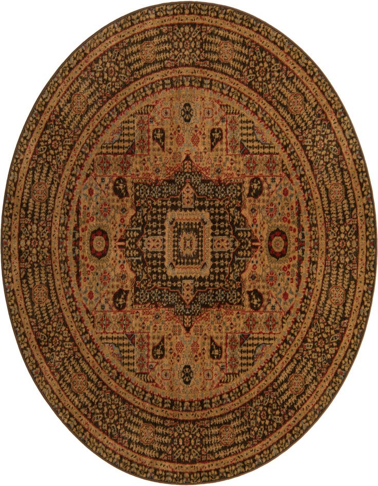 Detail image of 6' x 6' Mamluk Round Rug