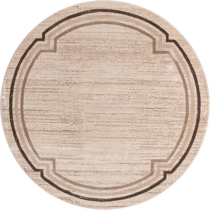 Vue détaillée : 215cm x 215cm Oasis Tapis Rond