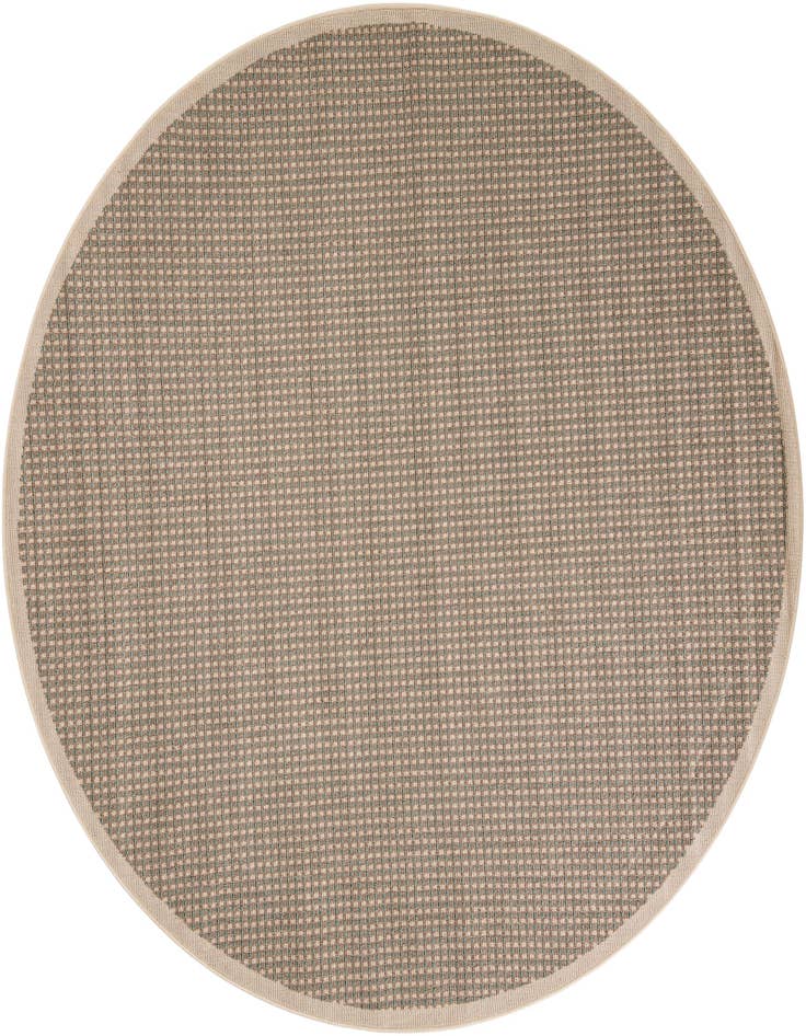 Detail image of 7' 10 x 7' 10 Easy-Clean Border Indoor / Outdoor Round Rug