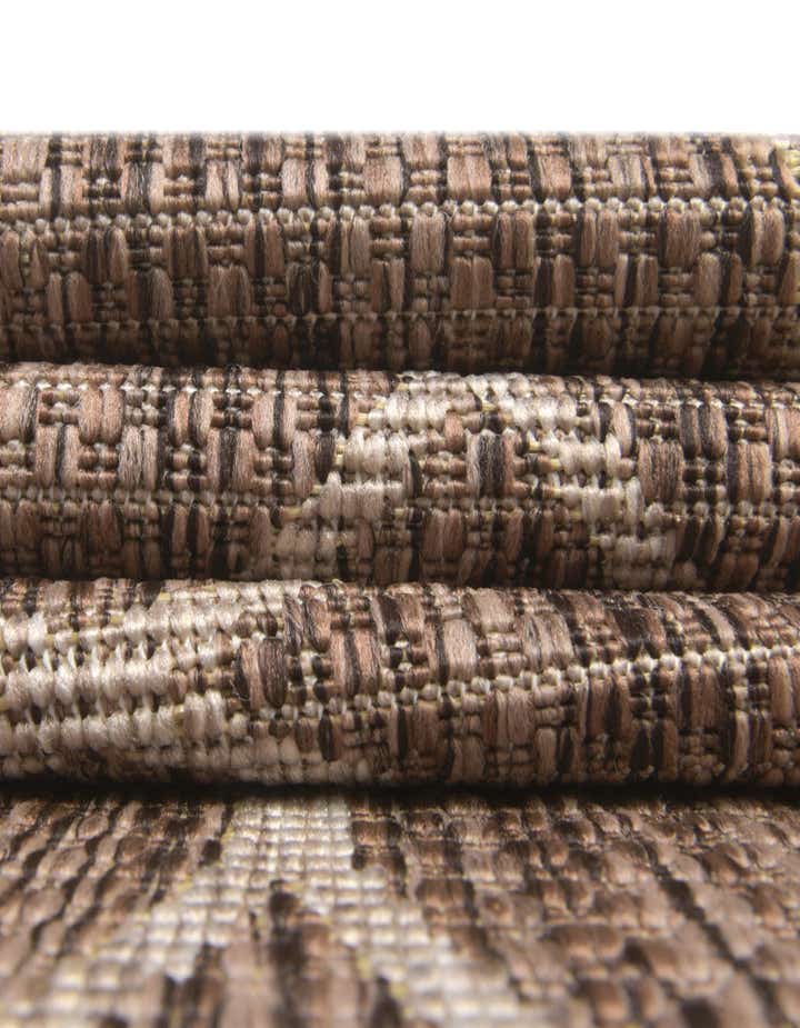 3' x 3' Easy-Clean Lattice Indoor / Outdoor Round Rug