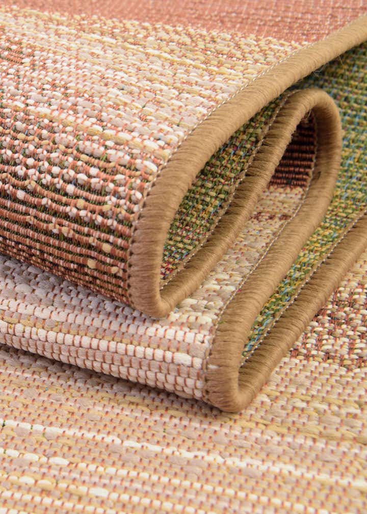 8' x 8' Easy-Clean Modern Indoor / Outdoor Round Rug