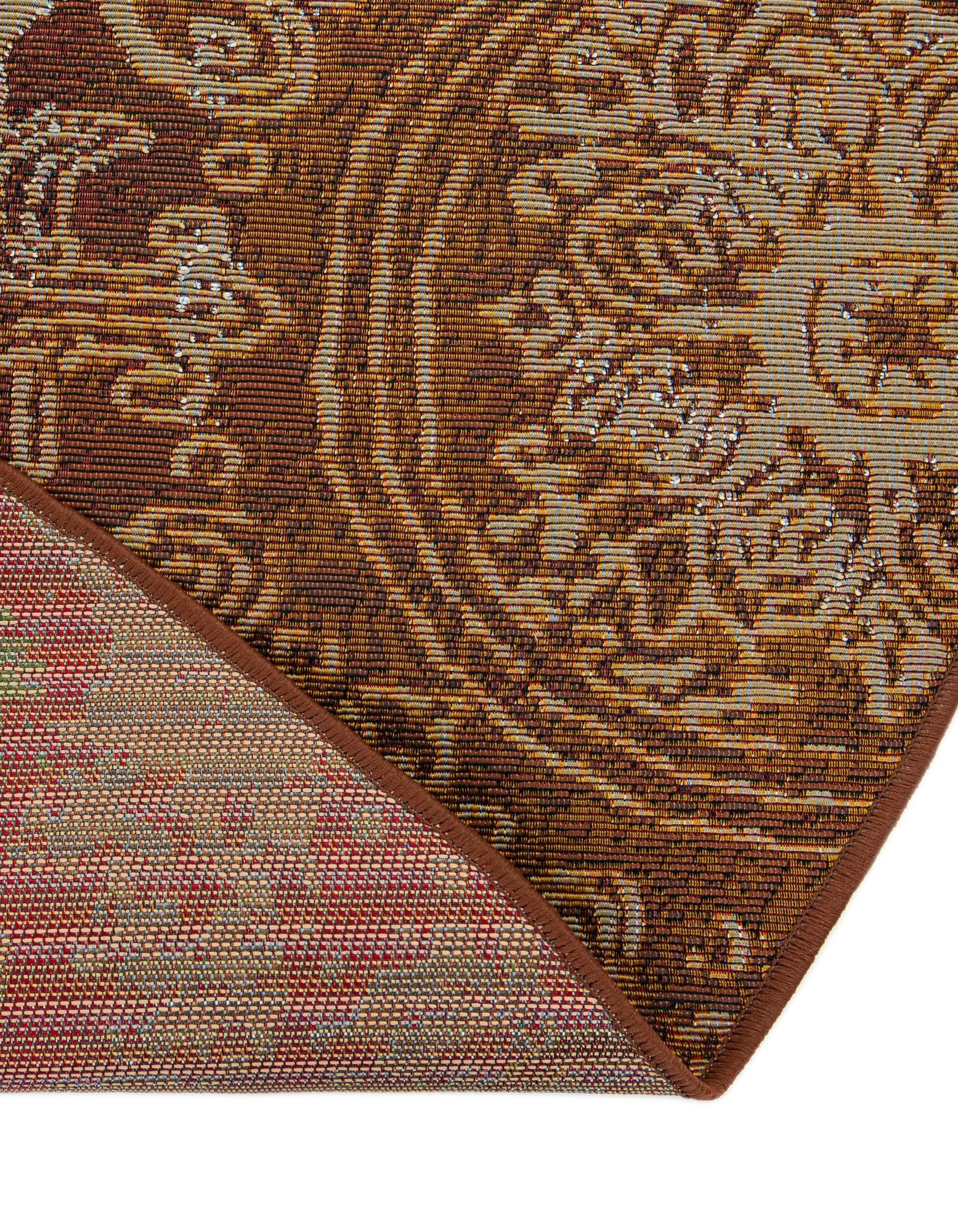 8' x 8' Easy-Clean Modern Indoor / Outdoor Round Rug