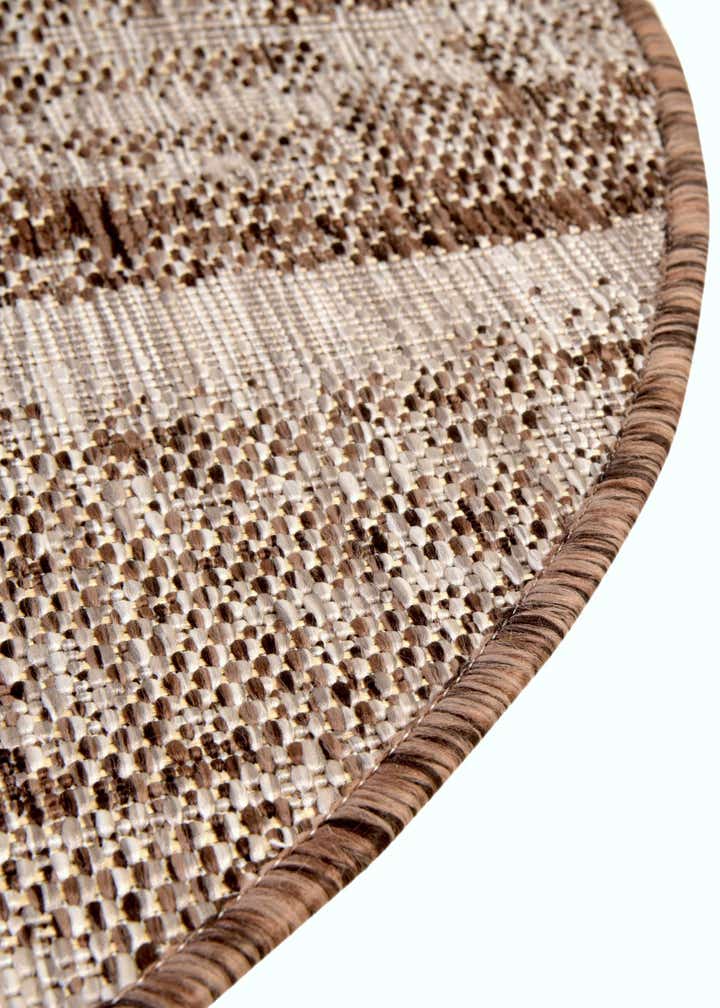10' x 10' Easy-Clean Modern Indoor / Outdoor Round Rug