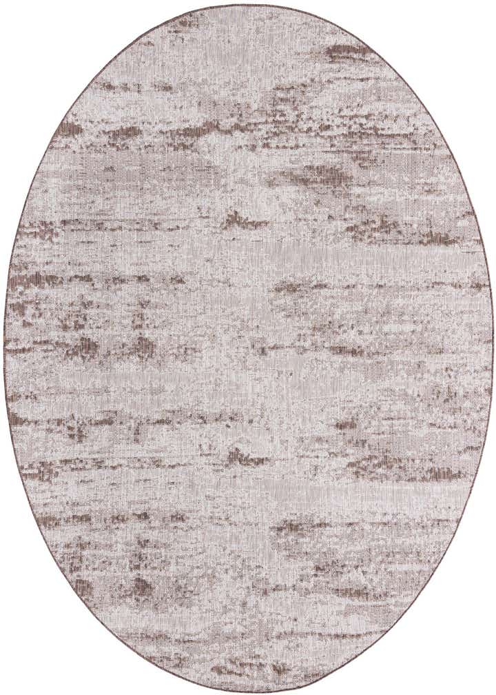 10' x 10' Easy-Clean Modern Indoor / Outdoor Round Rug