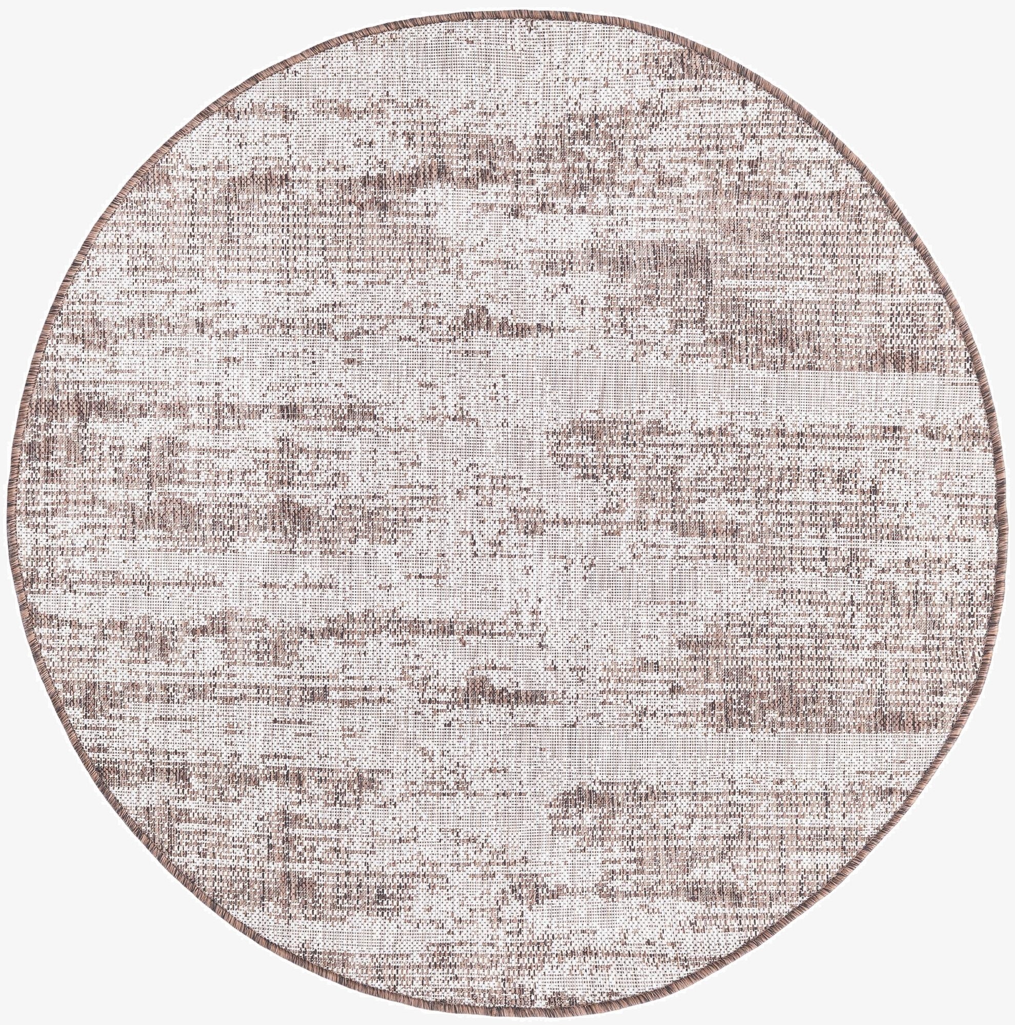 Primary image 4' x 4'  Washable Modern Indoor / Outdoor Round Rug