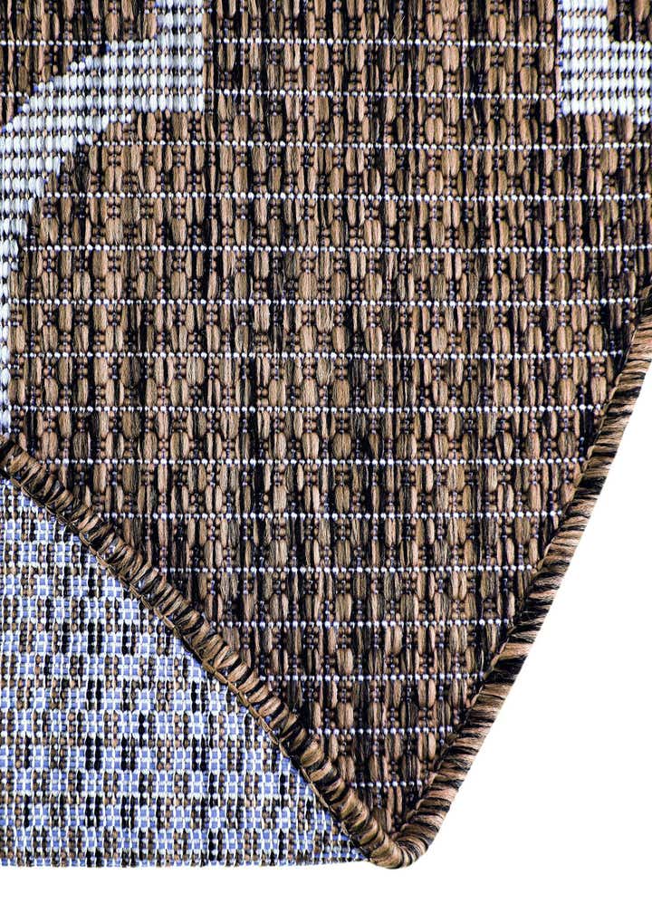10' 8 x 10' 8 Easy-Clean Trellis Indoor / Outdoor Round Rug