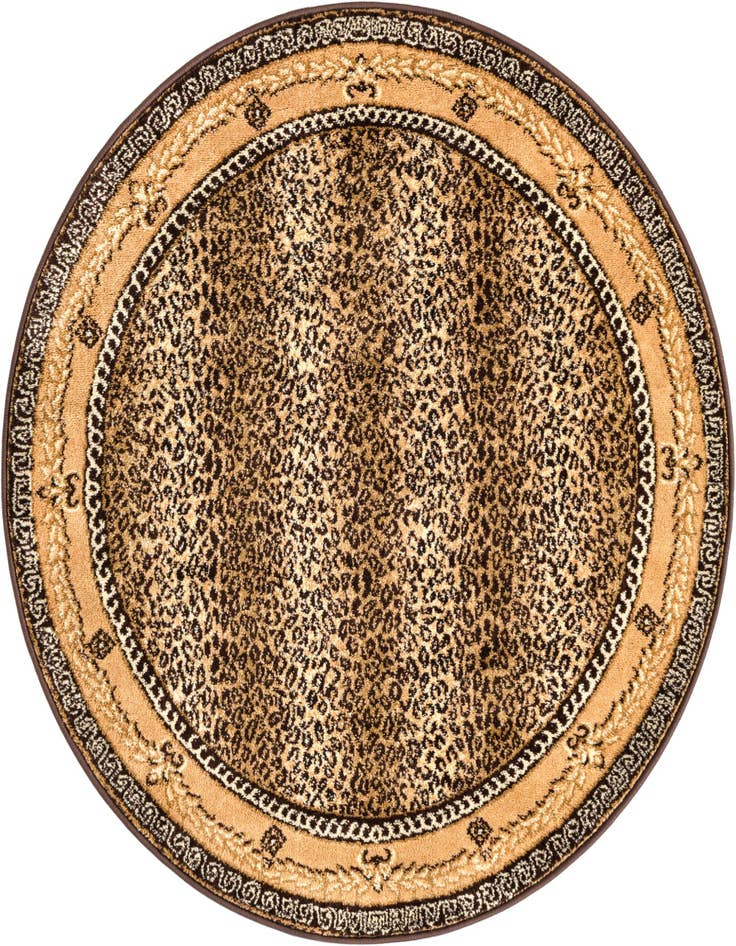 Detail image of 4' x 4' Safari Round Rug