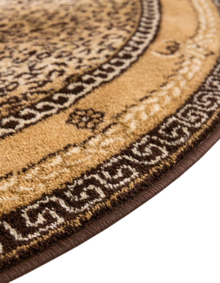 Detail image of 5' 3 x 5' 3 Safari Round Rug
