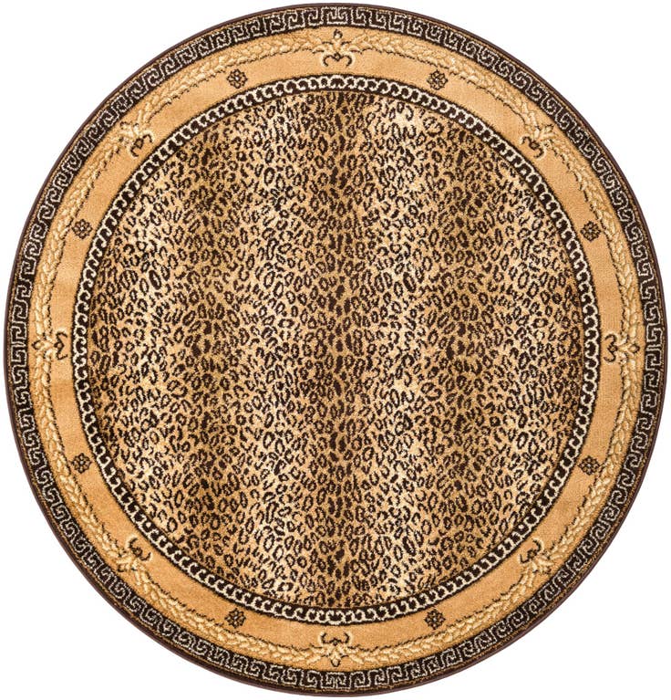 Detail image of 5' 3 x 5' 3 Safari Round Rug