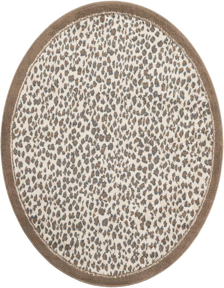 Detail image of 5' x 5' Safari Round Rug