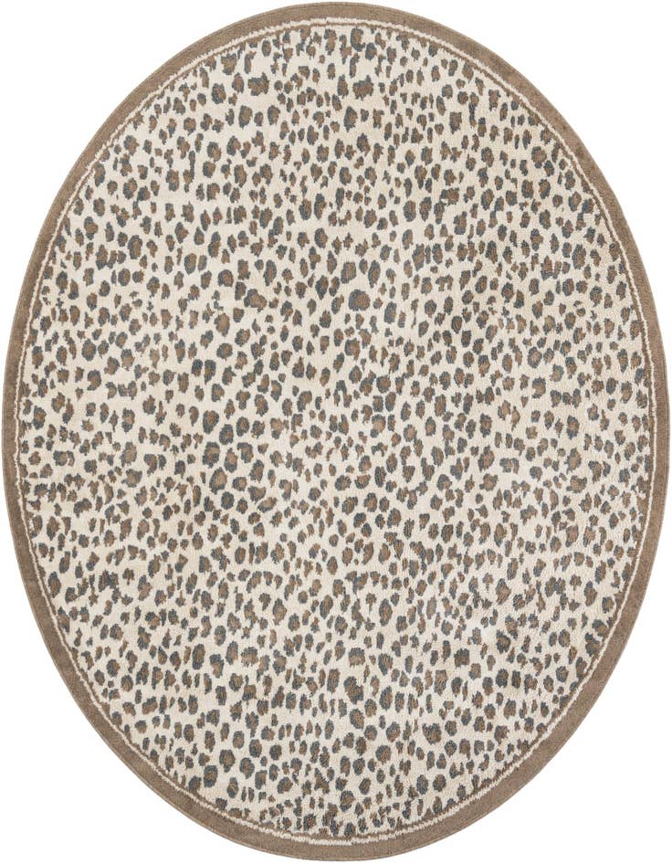 Detail image of 7' 10 x 7' 10 Safari Round Rug