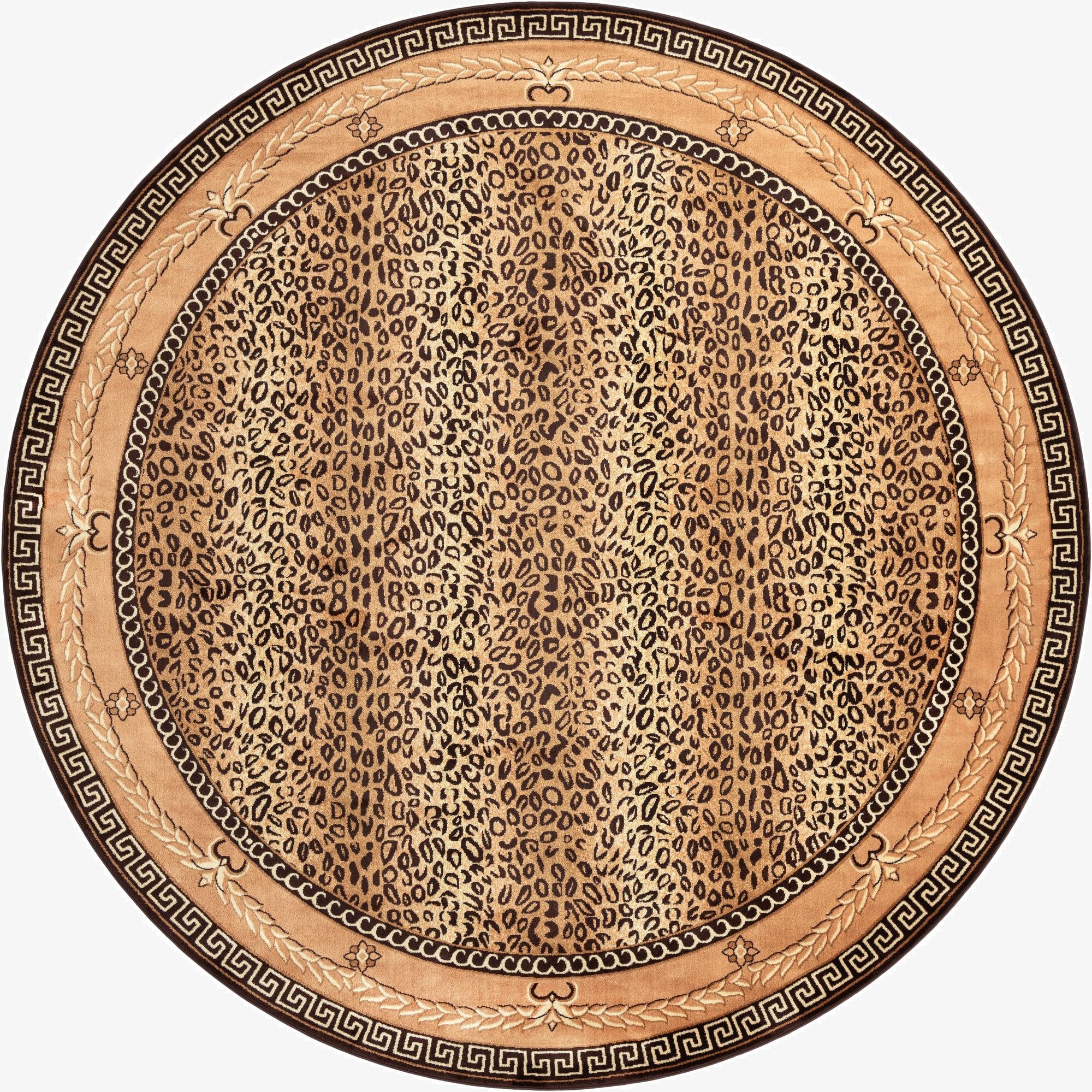 12' x 12' Safari Round Rug
