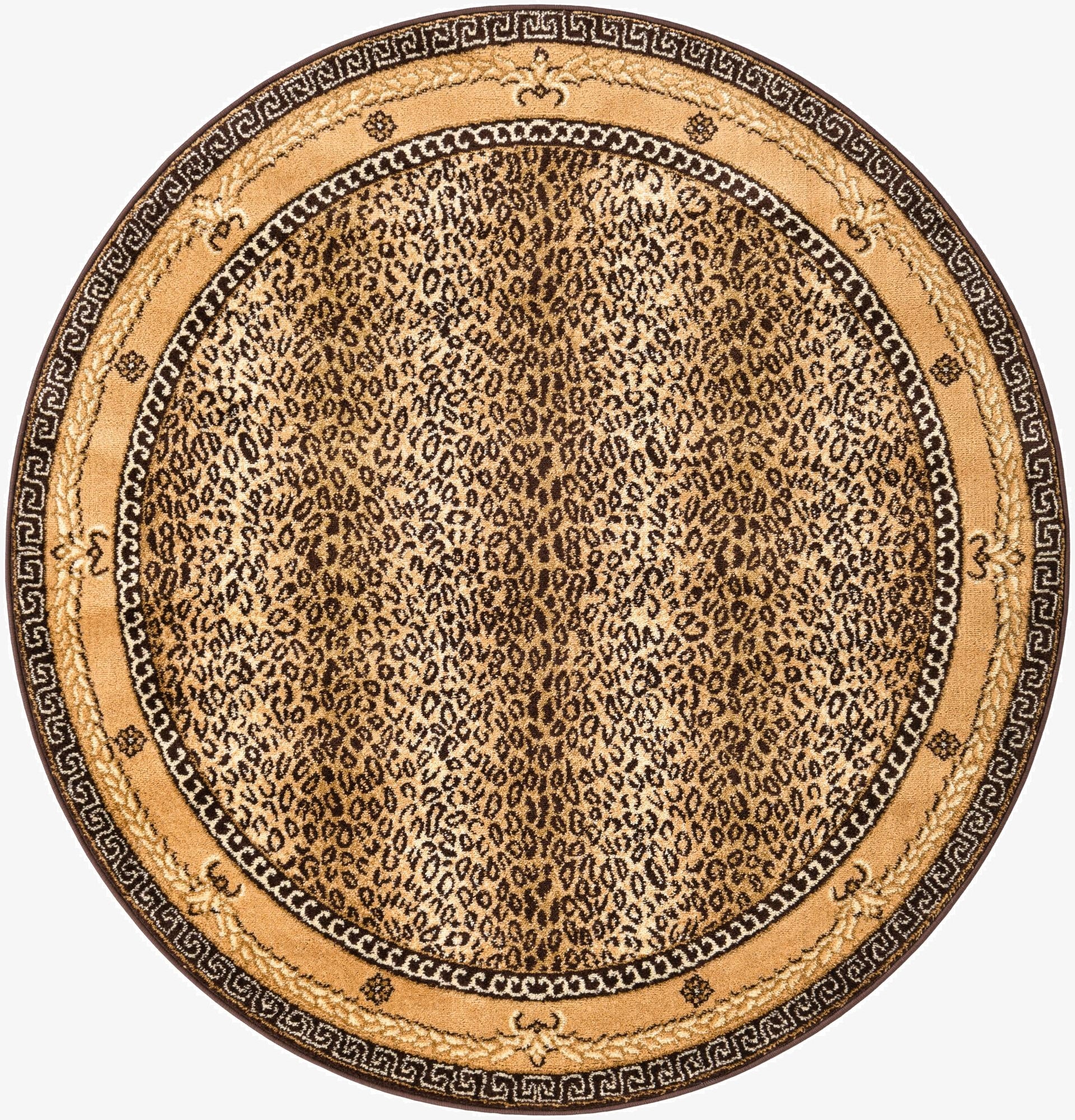 5' 3 x 5' 3 Safari Round Rug