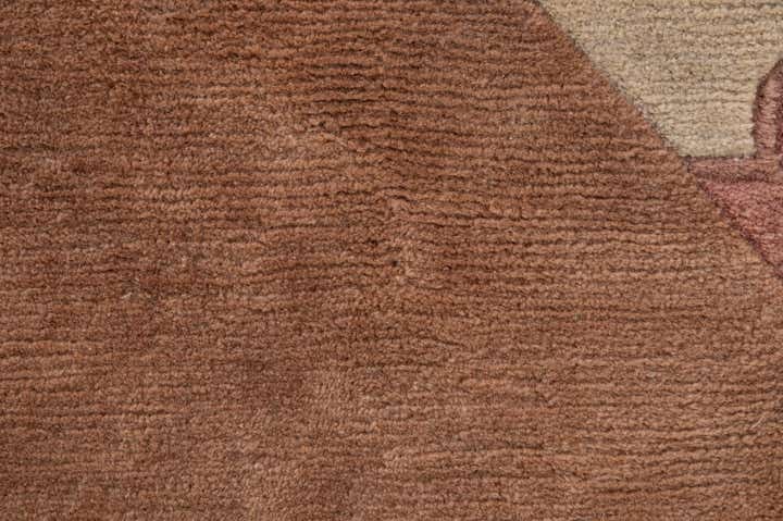8' x 8' 2 Hand Knotted Tibet Wool Round Rug