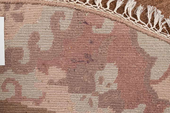 8' x 8' 2 Hand Knotted Tibet Wool Round Rug