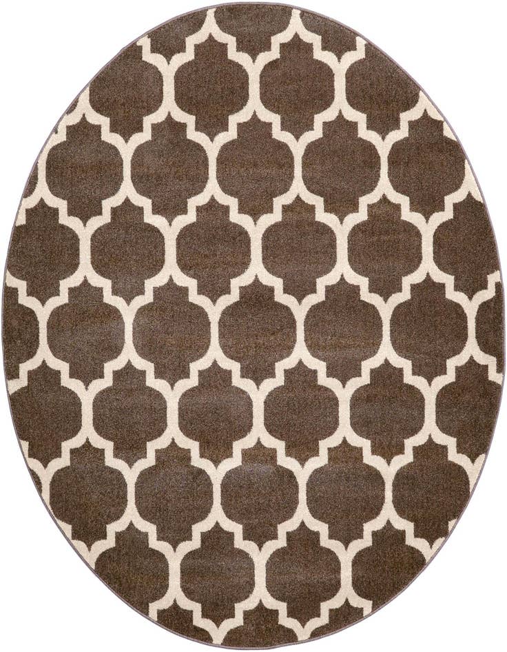Detail image of 6' x 6' Trellis Round Rug