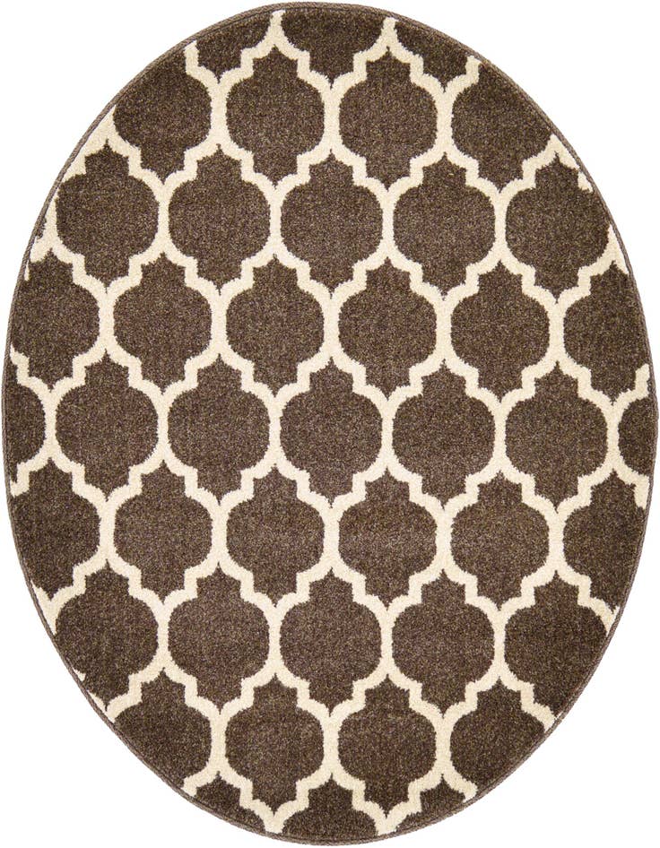 Detail image of 3' x 3' Trellis Round Rug