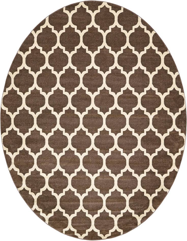 Detail image of 10' x 10' Trellis Round Rug