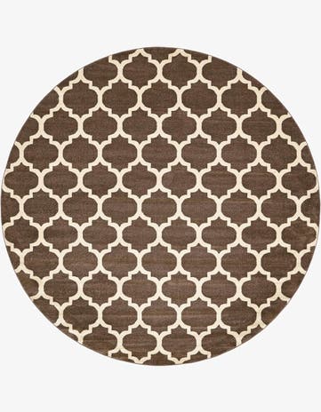 10' x 10' Trellis Round Rug
