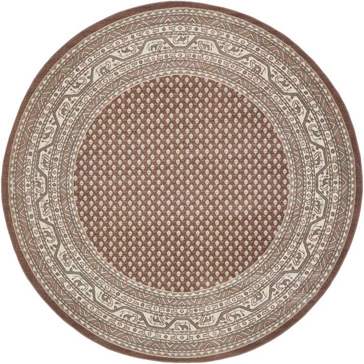 3' 7 x 3' 7 Tribeca Round Rug