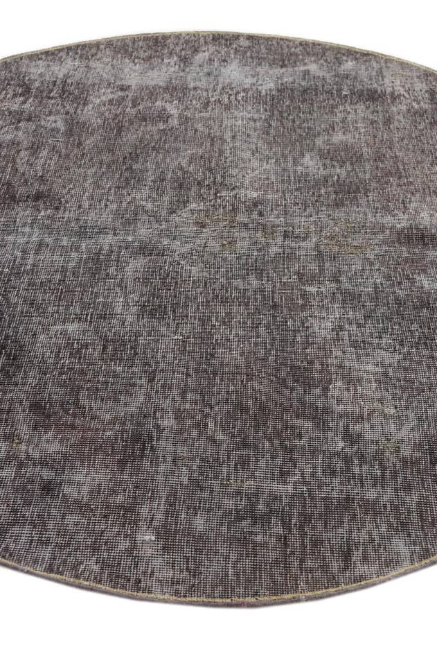 Detail image of 5' 1 x 5' 1 Hand Knotted Ultra Vintage Persian Wool Round Rug
