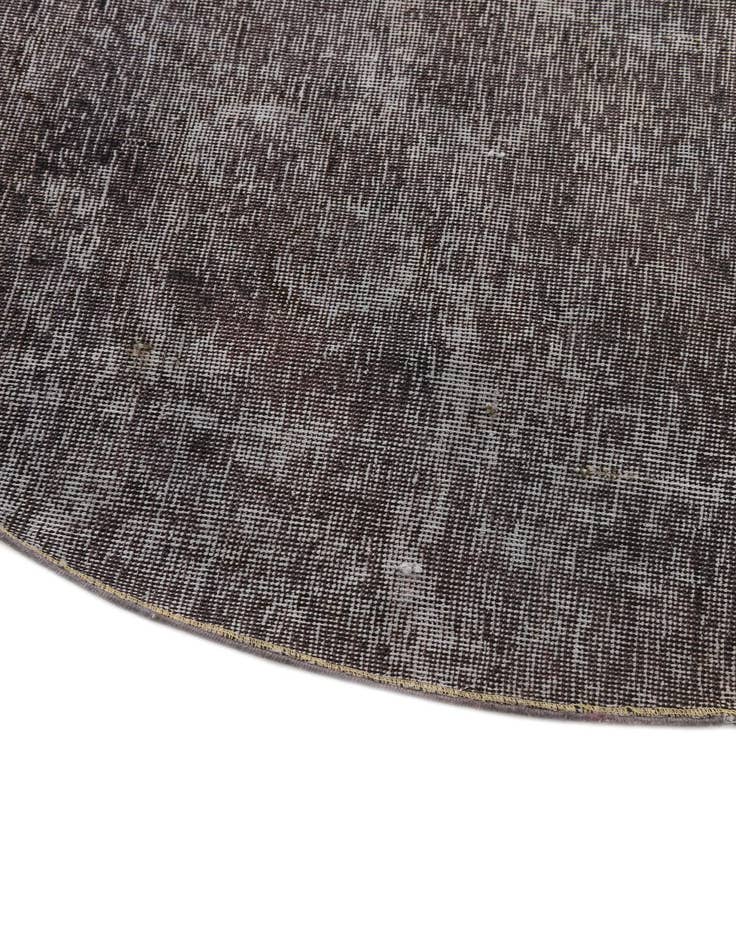 Detail image of 5' 1 x 5' 1  Hand Knotted Ultra Vintage Persian Wool Round Rug